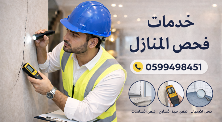 فحص المنازل قبل الشراء